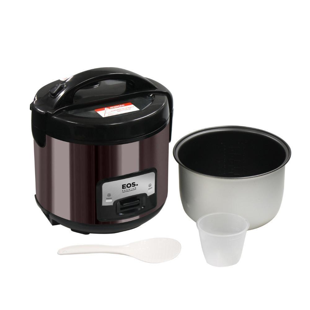 Panela Elétrica Arroz 10 Xícaras Titanium Preta Tampa Vidro Clearglas Epa10pt 127v - Eos 127v - 1