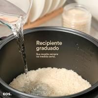 Panela Elétrica Arroz 10 Xícaras Titanium Preta Tampa Vidro Clearglas Epa10pt 127v - Eos 127v - 7