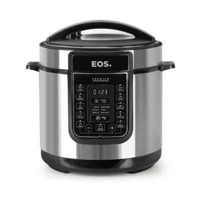 Panela de Pressão Elétrica Eos EPP60DI 6L com Moedor de Sal e Pimenta 220V
