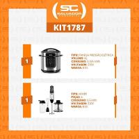 Panela De Pressão Elétrica Digital Epp60di Com Mixer Miniprocessador 3 Em 1 Emx02 Eos 220v 220v - 5