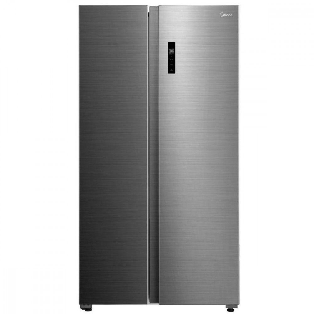 Geladeira Frost Free Side by Side 511L Inverter Smart Midea MD-RS710FGD461 Inox 110V - 1