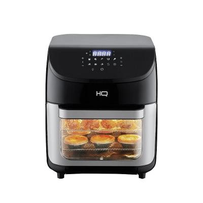 Fritadeira Sem Óleo AirFryer Oven 12L HQ 5 em 1 Digital Com visor Preto HQ-AFO12LDVG 220VL