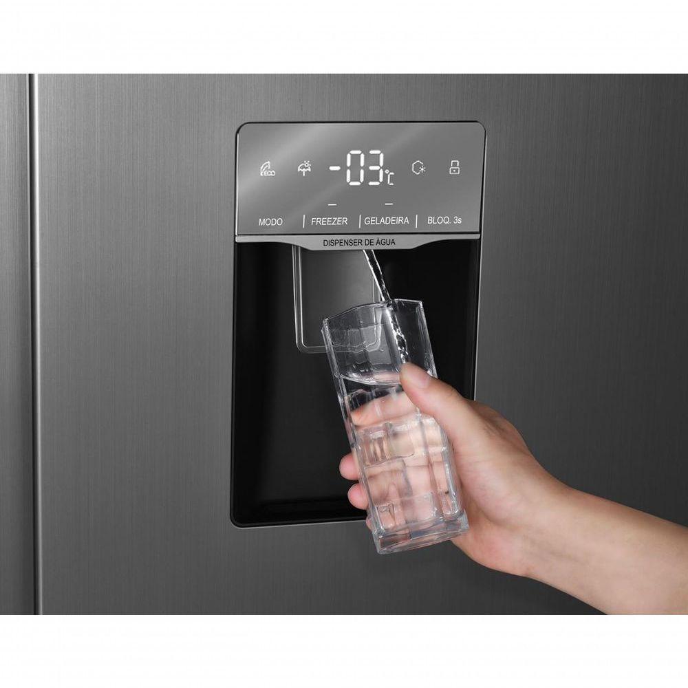 Geladeira 434L Philco Smart Cooling Side By Side PRF535ID 110V - 3