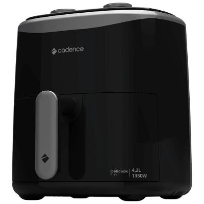 Fritadeira Air Fryer Cadence 4.2l Frt420 1350w - Frt420-127 Preto 110 Volts