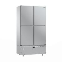 Mini Câmara 4 Portas Resfriados 744l Inox 0 A 7ºc Ar Forçado Motor Inferior Mcr4p - Refrimate 110V - 1