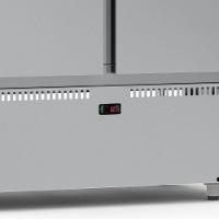 Mini Câmara 4 Portas Resfriados 744l Inox 0 A 7ºc Ar Forçado Motor Inferior Mcr4p - Refrimate 110V - 4