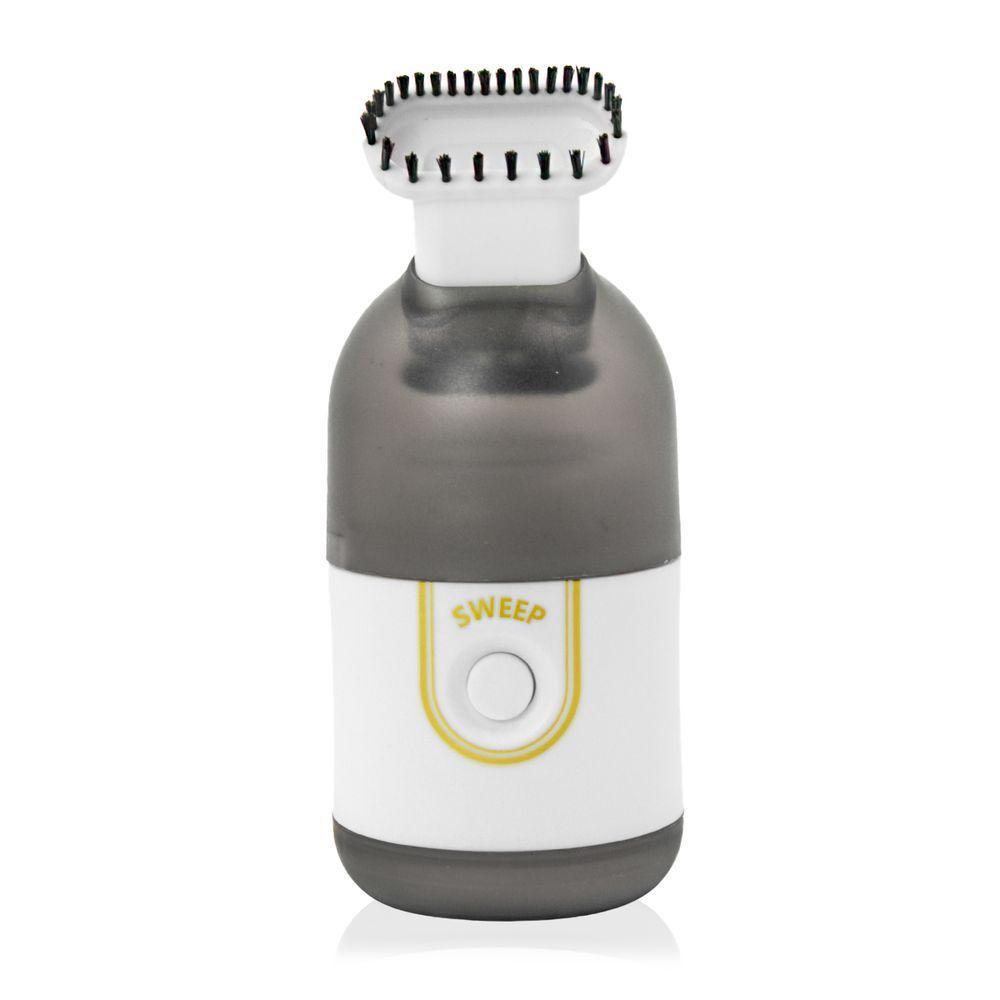 Mini Aspirador De Po Portatil Usb Bivolt Recarregavel Branco - 2