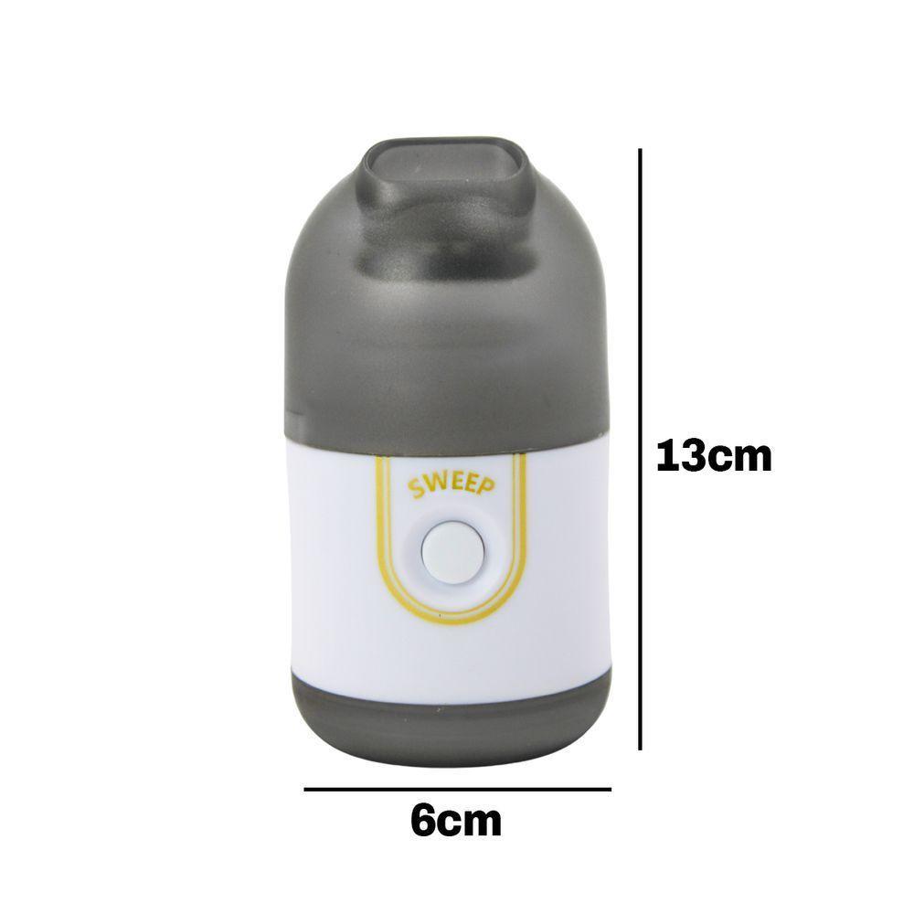 Mini Aspirador De Po Portatil Usb Bivolt Recarregavel Branco - 5