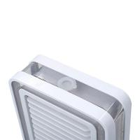 Ventilador Portatil Umidifcador Luminaria Usb De Mesa 3 Velocidades Branco - 6