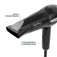 Secador Britania Ion Tourmaline BSC1200 1200W Preto Bivolt - 5