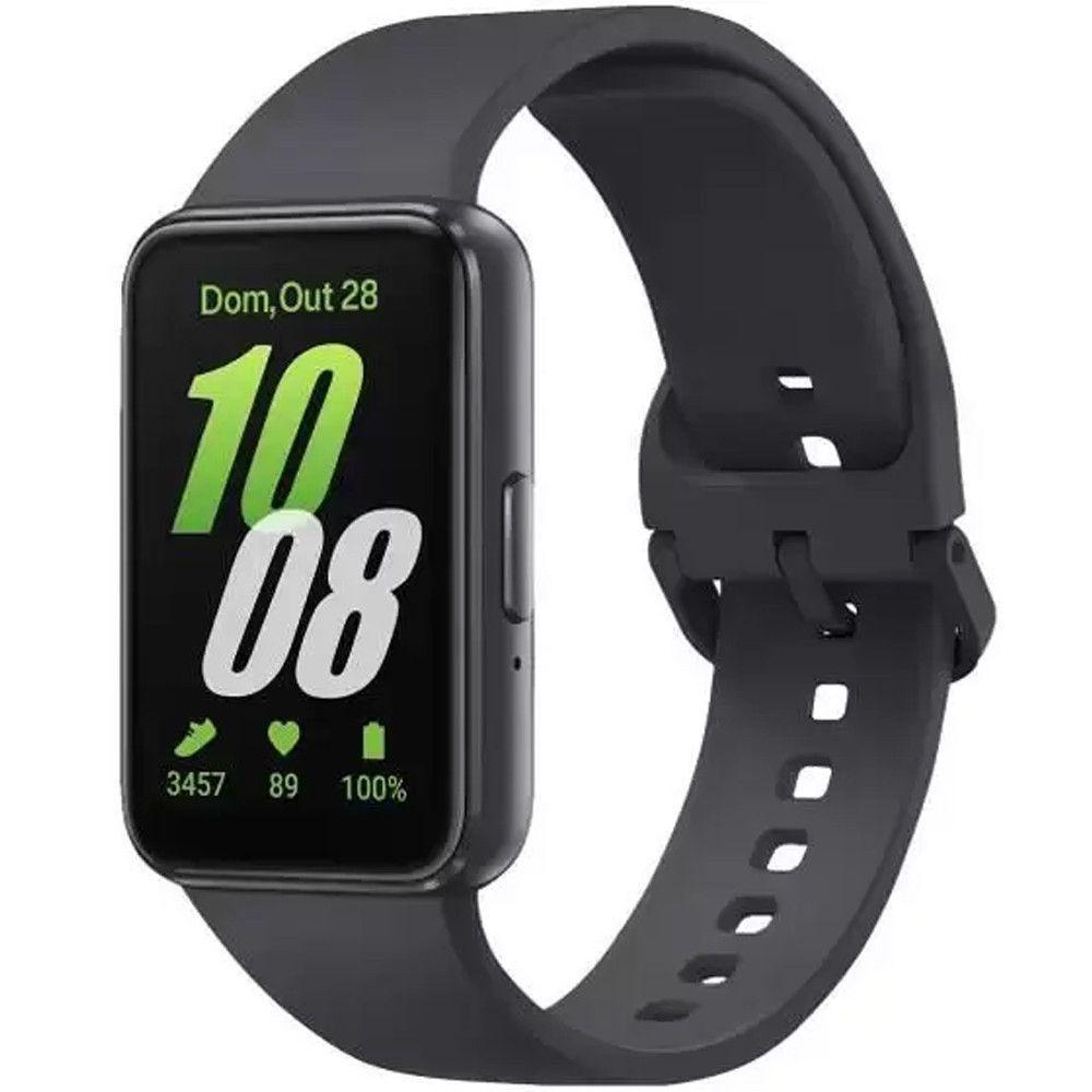 Relógio Smartwatch Galaxy Fit3 R390NZAAZTO Samsung Grafite - 3