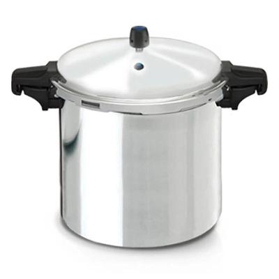Panela De Pressão Profissional 30 Cm 20 L Em Alumínio Polido Nigro