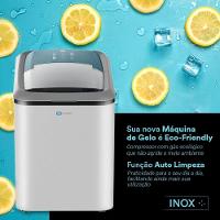 Máquina De Gelo Prata 15kg Ice Compact Emg02s 220v - Eos 220v - 2