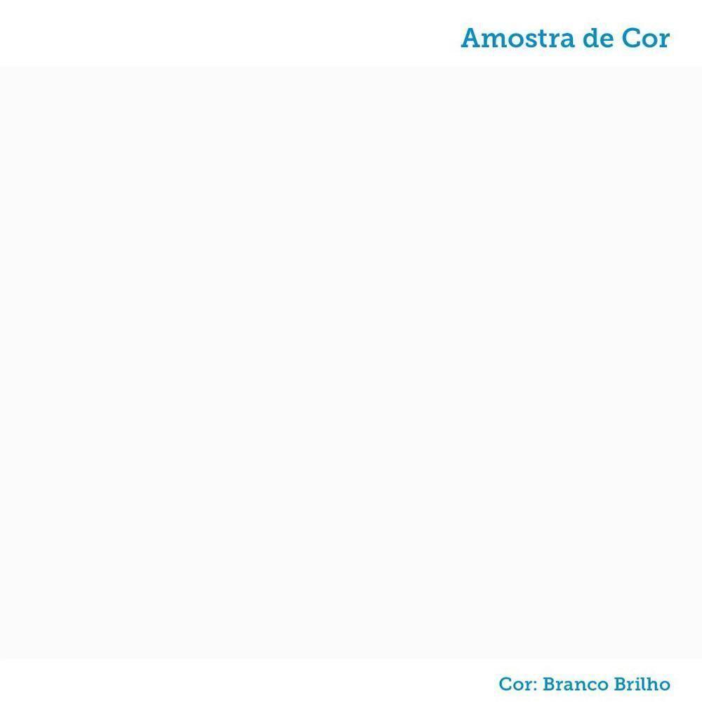 Jogo De Quarto Infantil Júnior Guarda Roupa 4 Portas E Berço Uli Branco Brilho - Móveis Peroba - 6