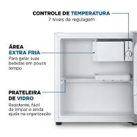 Frigobar Mondial 46L Porta Reversível Branco FGB-01-W50 220V - 3