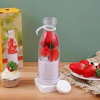 Mini Liquidificador Portatil Garrafa Shake Suco Juice Cup Usb Lilás - 5