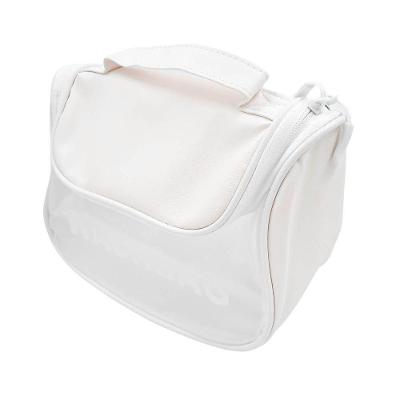 Necessaire Feminina Viagem Gancho Mala Organizadora Pendurar Branco