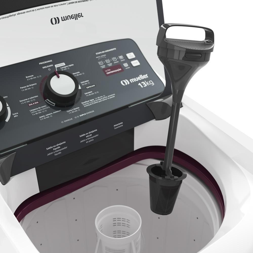 Máquina De Lavar Mueller 13kg Automática Com Ultracentrifugação E Ciclo Rápido Branca Mla13 127v - 7