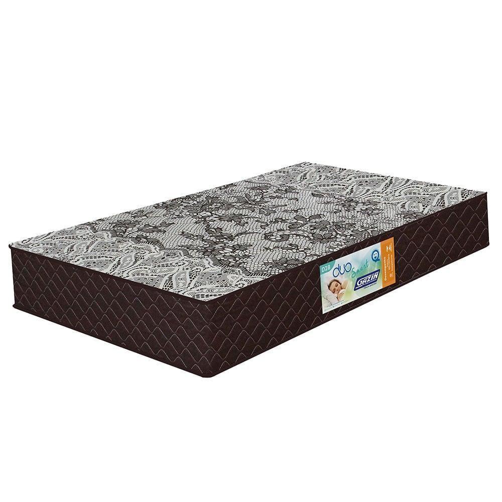Colchão Solteiro Gazin Fascinação Duo Espuma D28 188cm X 88cm - 1