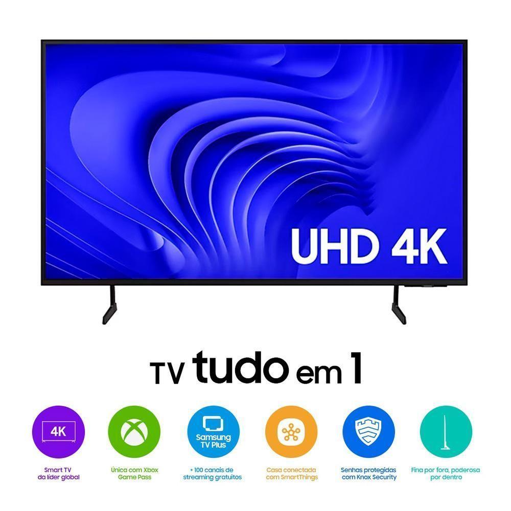Smart TV Samsung 55" UHD 4K 55DU7700 Com Xbox Game Pass IA Energy Mode Alexa Built In Bivolt - 2