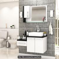 Conjunto Balcão C-cuba Q39 Legno 830 Branco Chess C-nogal Branco Chess C-preto ônix - 2