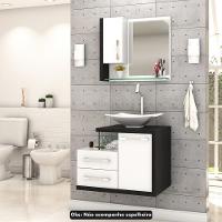 Conjunto Balcão C-cuba L38 Legno 650 Branco Chess C-nogal Branco Chess C-preto ônix - 2