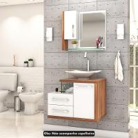 Conjunto Balcão C-cuba L38 Legno 650 Branco Chess C-carvalho Dark Branco Chess C-nogal - 2