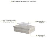 Conjunto Bancada C-cuba L38 Metrópole 600 Preto ônix Snow - 6