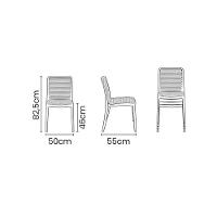 Cadeira Tramontina Isabelle Camurça E Fibra De Vidro - 2