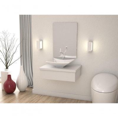 Conjunto Bancada C-cuba L38 Metrópole 600 Perffect Acetinado Branco Chess
