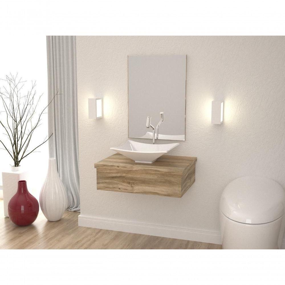 Conjunto Bancada C-cuba L38 Metrópole 600 Branco Chess Carvalho - 1