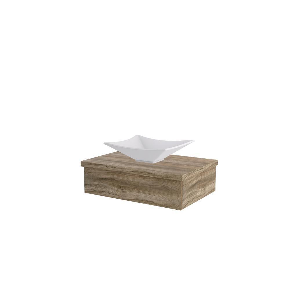 Conjunto Bancada C-cuba L38 Metrópole 600 Branco Chess Carvalho - 3