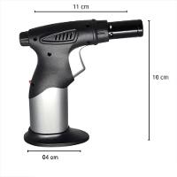 Macarico Portatil Recarregavel Mini Ultra Chama Acendedor Automatico Culinario Gourmet Regulavel Multiuso Solda Cozinha - 2