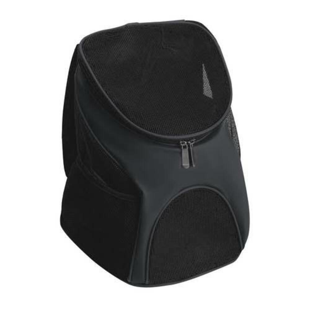 Mochila Pet Bolsa Tranporte Caes Gatos Cachorros Bag Dog Mala Viagem Canguru Multiuso Preta - 1