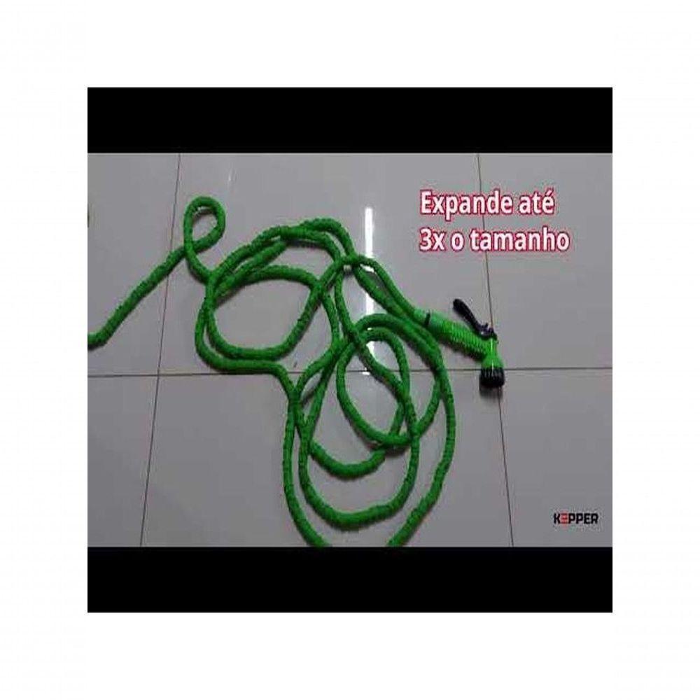 Mangueira Kepper Latex 22mts Conector Abs Verde - 5