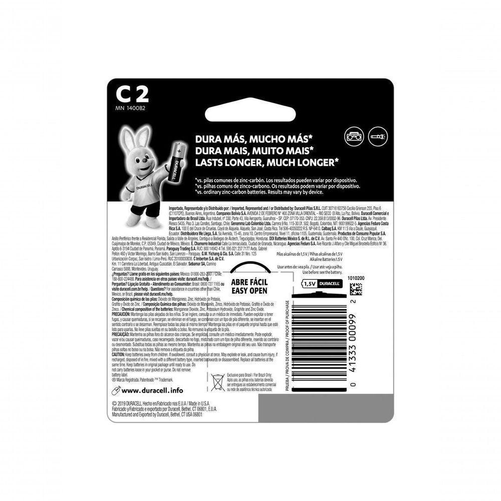 Pilha Alcalina C Mn1400 (com 2 Pilhas) - 2