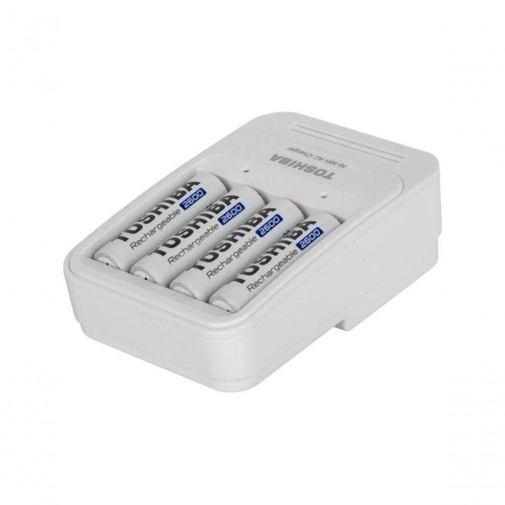 Carregador De Pilhas Tnhc-6gae4 Cb (c/4 Pilhas Aa 2600mah) Toshiba - 4