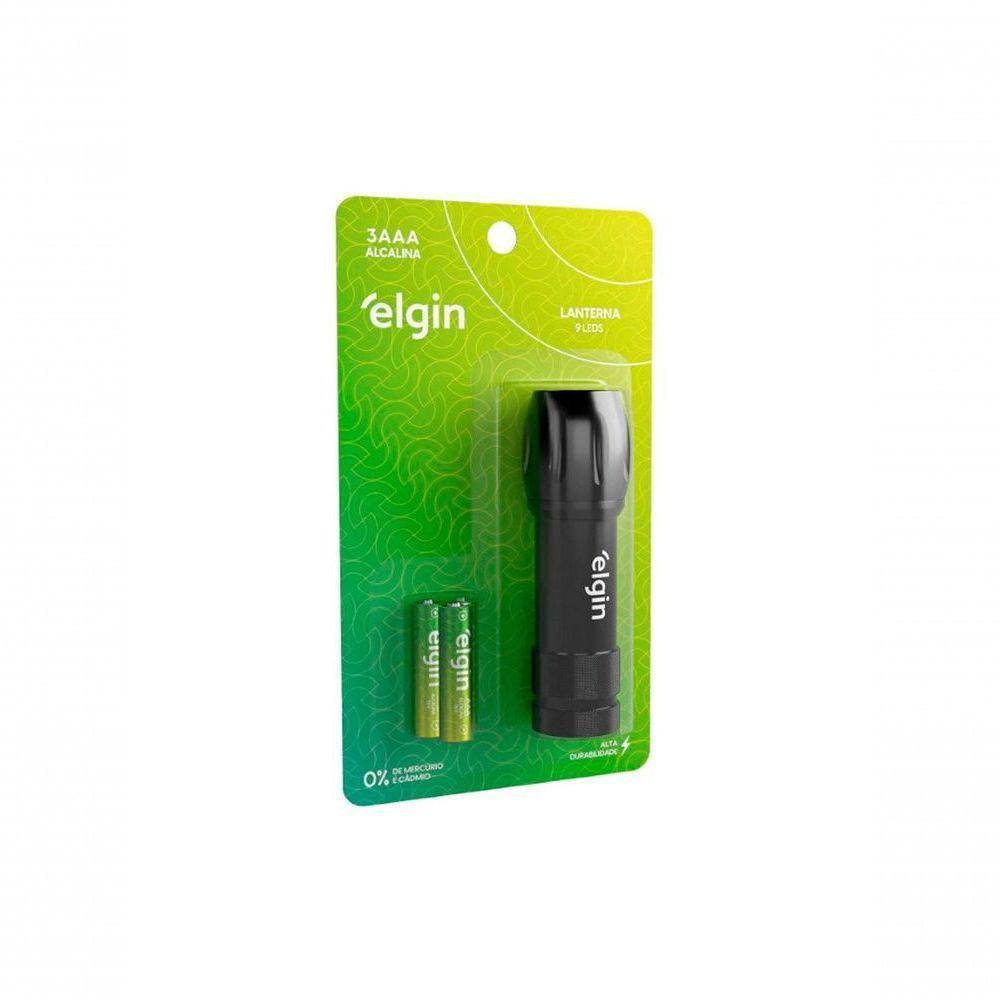 Lanterna De Bolso 9 Leds Com 3 Pilhas Aaa - 2