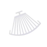 Porta Verdura Em Resina Plástica 15x11cm Kit Com 12 Unidades - 2