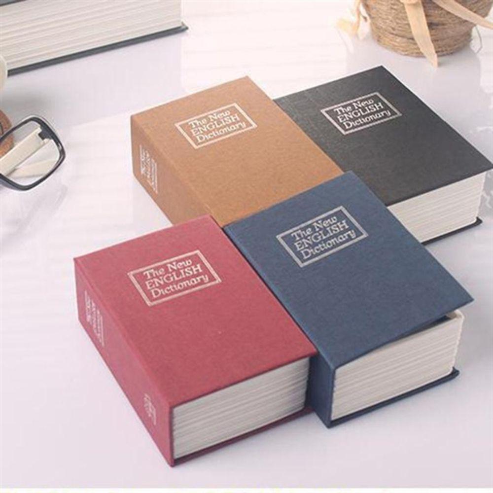 Cofre Livro De Segurança Camuflado Dicionario Com 2 Chaves Pequeno Porta Joias E Dinheiro Mini Luxo - 2