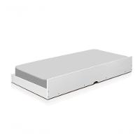 Cama Bibox Solteiro Barcelona Branco Com Colchões - 3