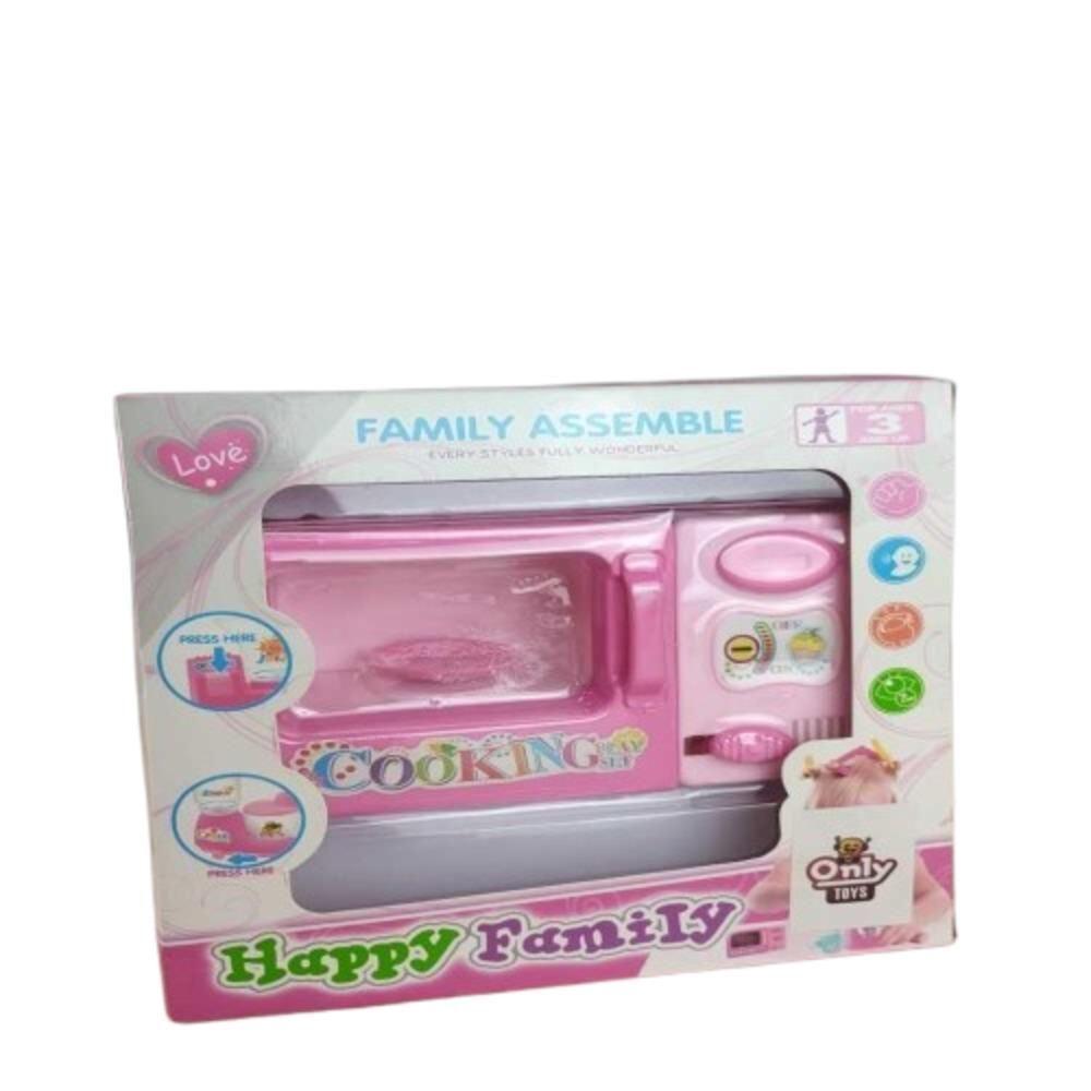 Mini Microondas Infantil Cozinha Brinquedo Forno Didatico Para Criança Boneca - 2