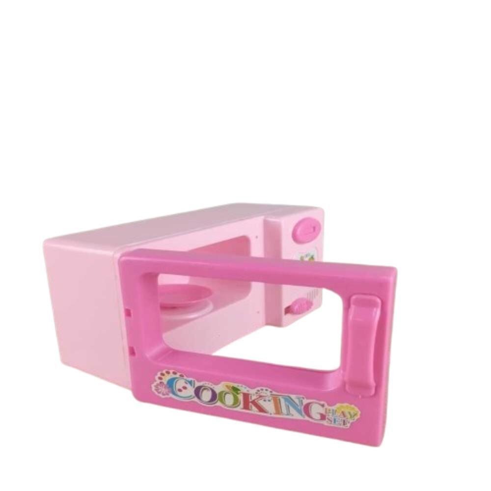 Mini Microondas Infantil Cozinha Brinquedo Forno Didatico Para Criança Boneca - 3