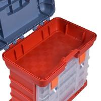 Maleta Organizadora Multiuso Com 4 Gavetas Removíveis – 72 Divisórias - 6