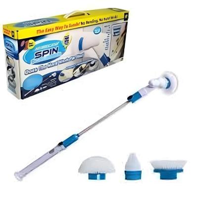 Escova Elétrica De Limpeza Recarregável Mop 3 Em 1 – Potência E Praticidade Para A Limpeza Da Sua Casa - Bivolt