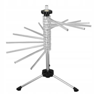 Varal Secador Massas Python Pasta Macarrão 14 Hastes Profissional Escorredor Dobrável Inox Chef Rotativo