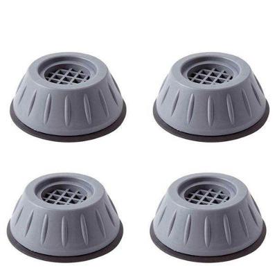 Pês Anti Vibração Maquina De Lavar Roupa Kit 4 Pezinhos Fogão Geladeira Secadora Nivelador Multiuso