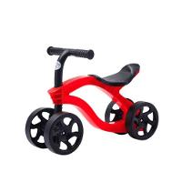 Bicicleta De Equilíbrio Vermelha Infantil Sem Pedal 4 Rodas - 1