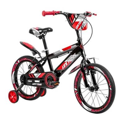 Bicicleta Vermelha Infantil Pro Aventura Aro 16 Com Rodinhas