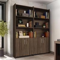 Armario Multiuso Para Escritório Duplo Com Chave Notável Móveis Nogal - 1